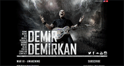 Desktop Screenshot of demirdemirkan.net